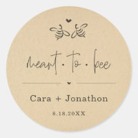 Conçu pour Bee Honey Jar Favoriser / Sticker pour