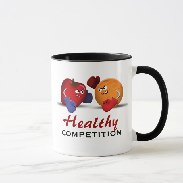 Concurrence saine Boxe Mug de fruits (Droite)