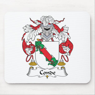 Conde Family Crest Mouse Pad