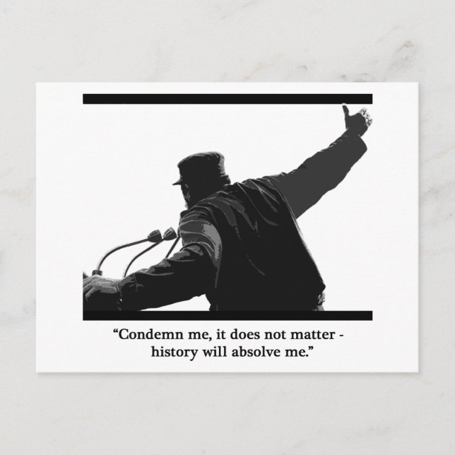 "Condemn Me" Postcard (Front)