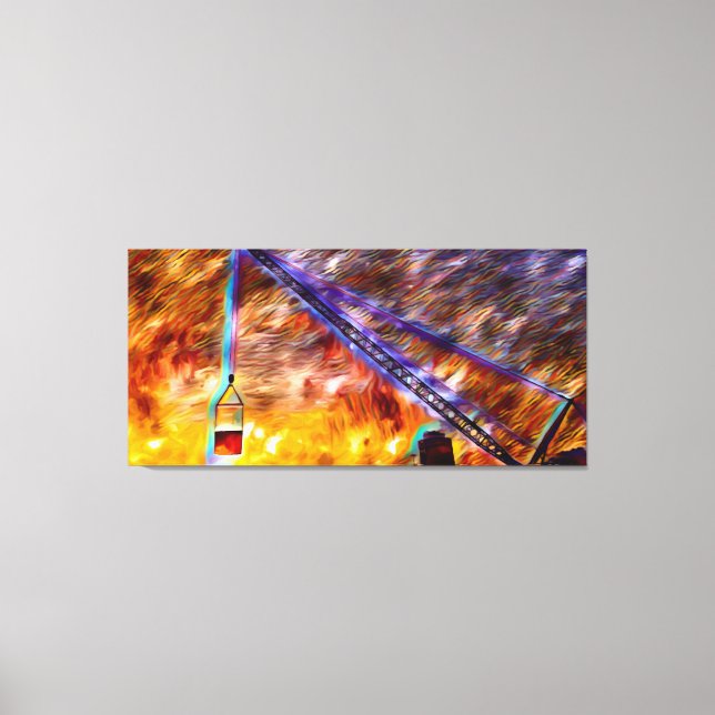 Condenser Lift 2 Canvas Print (Front)