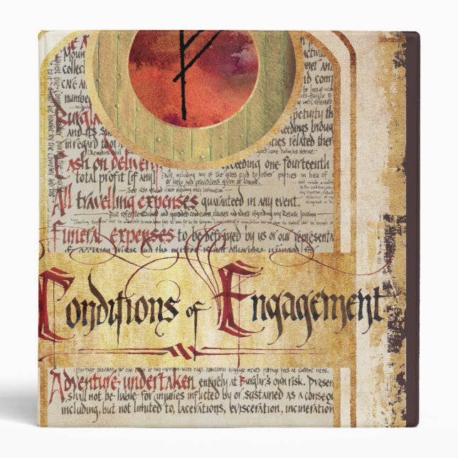 Conditions of Engagement Binder (Front)