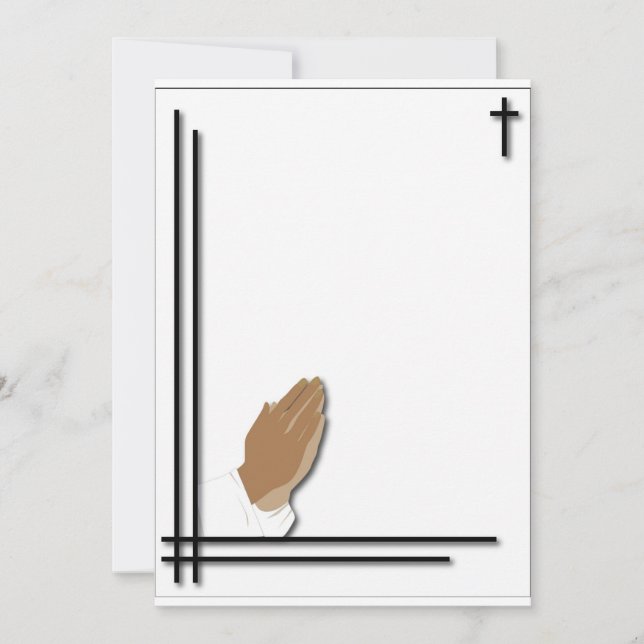 Condolence card (Front)