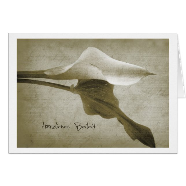 condolences (Front Horizontal)