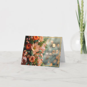 Condolences card