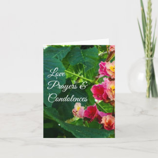 Condolences Card