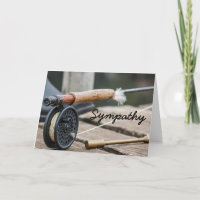 Condolences Card for a Man Who Loved to Fish