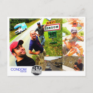 Condom - Carte postale