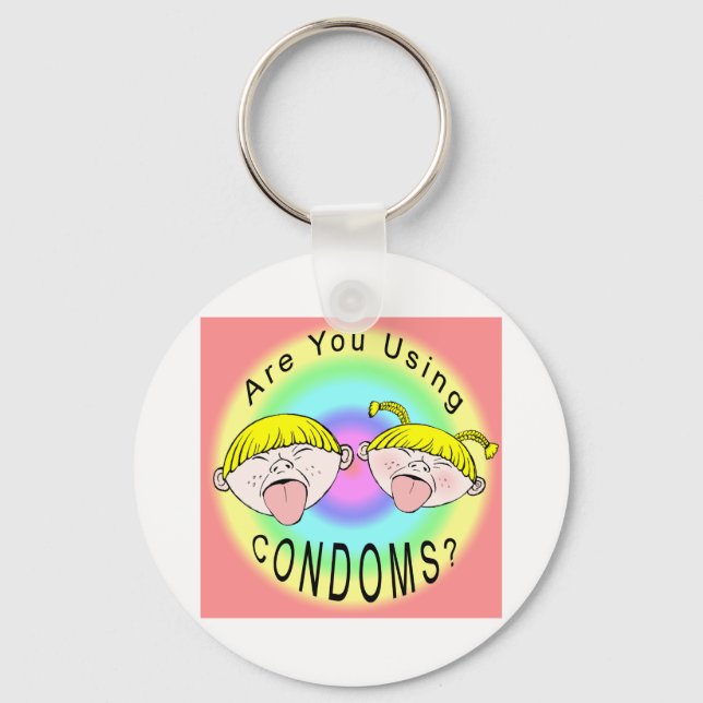 Condom Kids Keychain (Front)