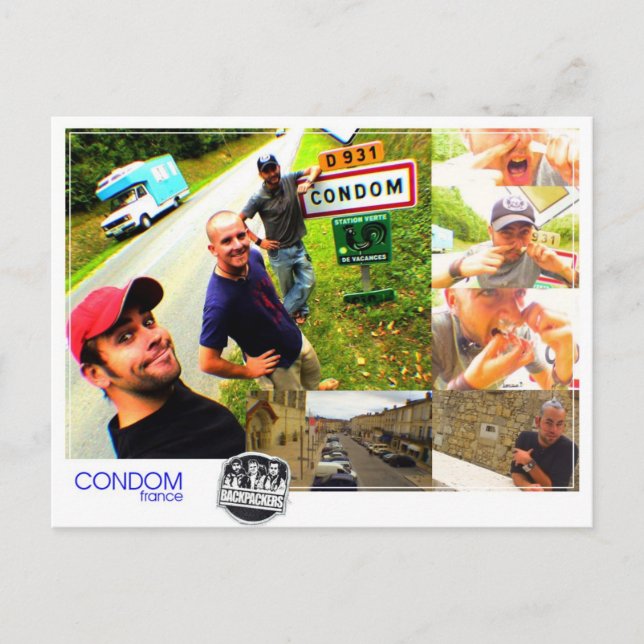 Condom - Postcard (Front)