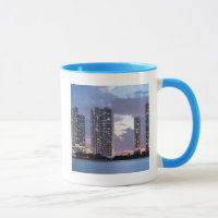 Condominium towers at the waterfront in Miami