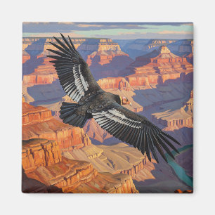 Condor at Grand Canyon National Park Magnet