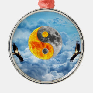 Condor Love Metal Ornament