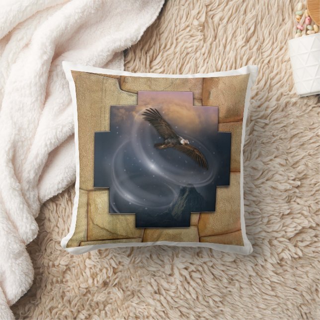 Condor - Throw Pillow (Blanket)