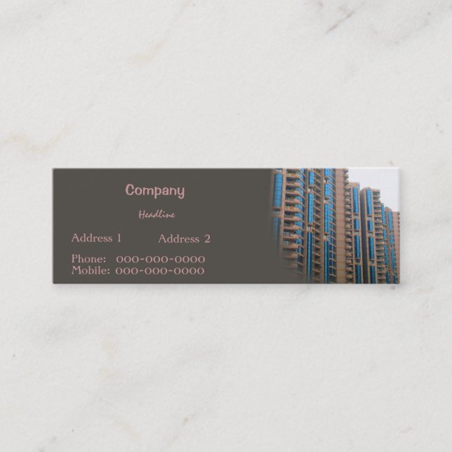 Condos Business Card (Front)