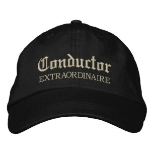 Conducteur brodé Extraordinaire Music Casquette