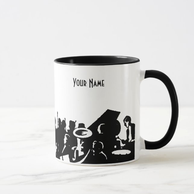 Conducting the Music - Personalized Mug (Right)
