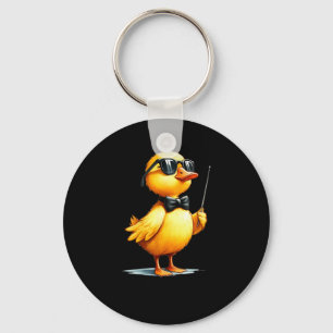 Conductor, Funny Duck Quote Keychain