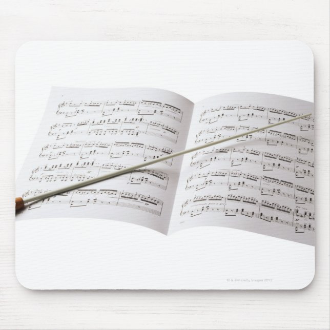Conductor's Baton Mouse Pad (Front)
