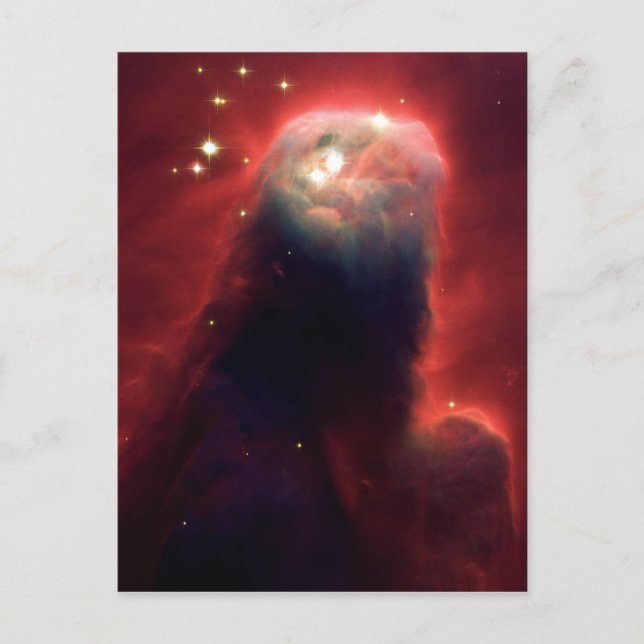 Cone Nebula (Hubble Telescope) Postcard (Front)