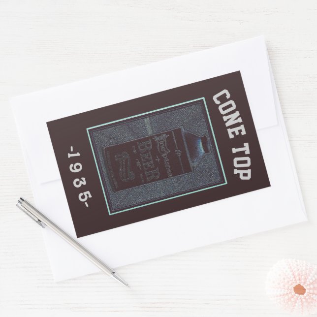 Cone Top 1935 Sticker (Envelope)
