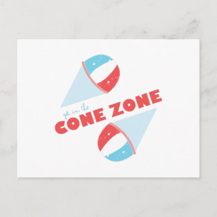 Cone Zone Postcard