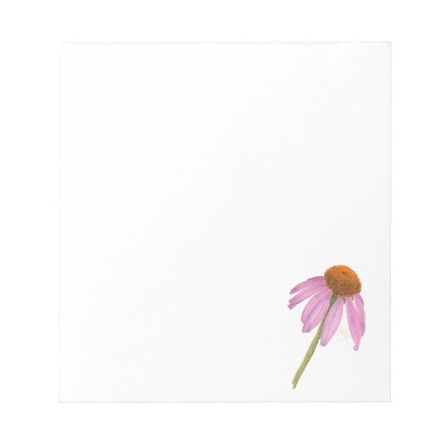 Coneflower Notepad (Front)