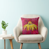 Coneflower Pillow