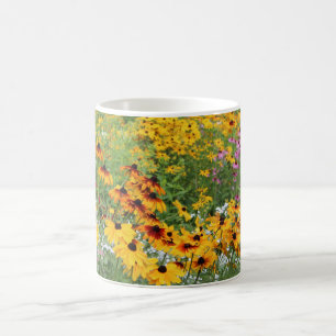 Coneflowers Along a Pathway Coffee Mug
