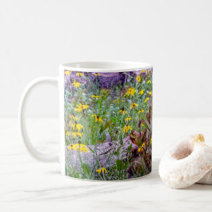 Coneflowers and Log - Mug