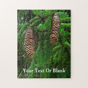 Cones And Needles Jigsaw Puzzle