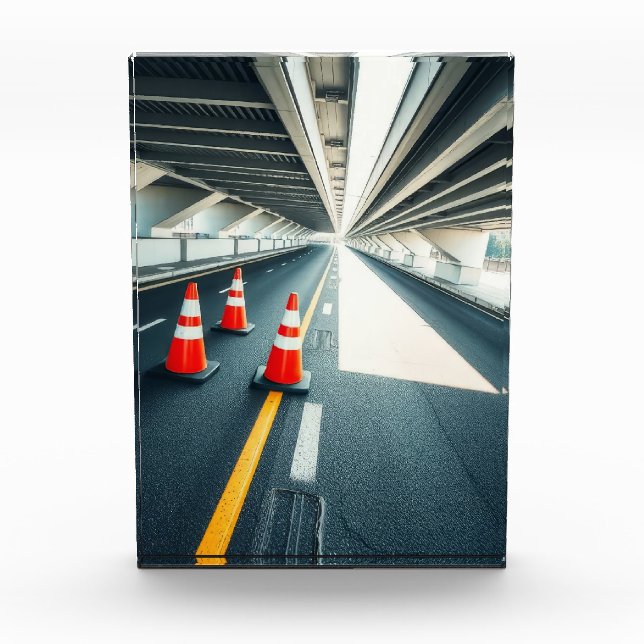 Cones in tunel photo block (Front)