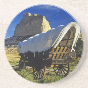 Conestoga wagon at Scottsbluff National Coaster