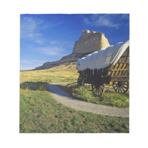 Conestoga wagon at Scottsbluff National Notepad