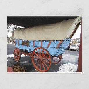 Conestoga Wagon Postcard
