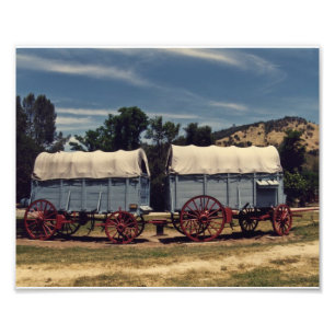 Conestoga Wagons Photo Print