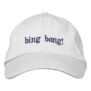 coney island bing bong embroidered hat