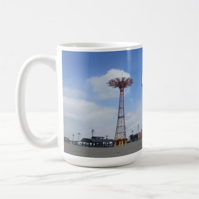 Coney Island, Brooklyn N.Y. Coffee Mug (Left)