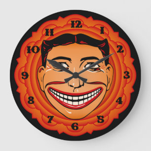 Coney Island Funny Face Horloge