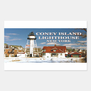 Coney Island Lighthouse, New York Sticker