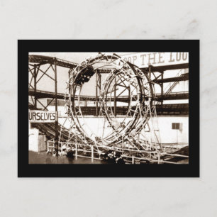 Coney Island Loop La carte postale Dessous de verr