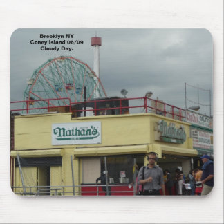 Coney Island NY by Nathan's Mouse Pad