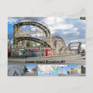 Coney Island Postcard