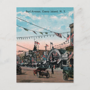 Coney Island Postcard