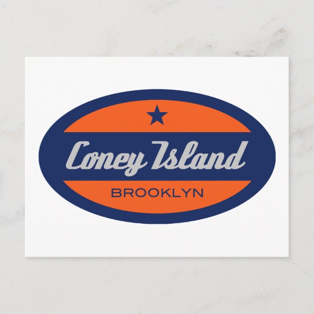 Coney Island Postcard (Front)