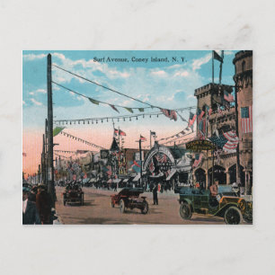 Coney Island Postcard