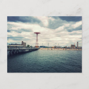Coney Island Postcard