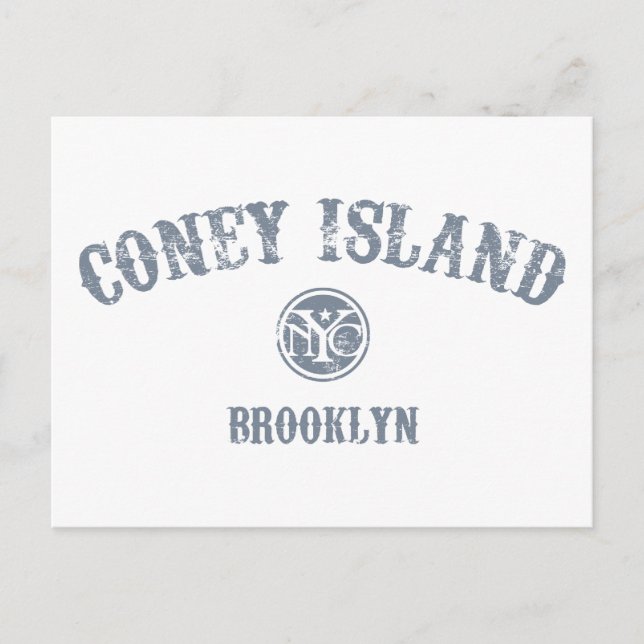 Coney Island Postcard (Front)
