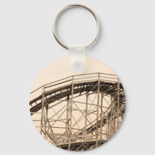 Coney Island Roller Coaster Keychain