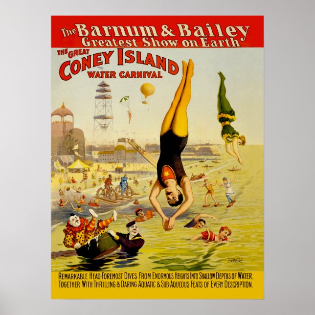 Coney Island Sideshow Poster (Front)